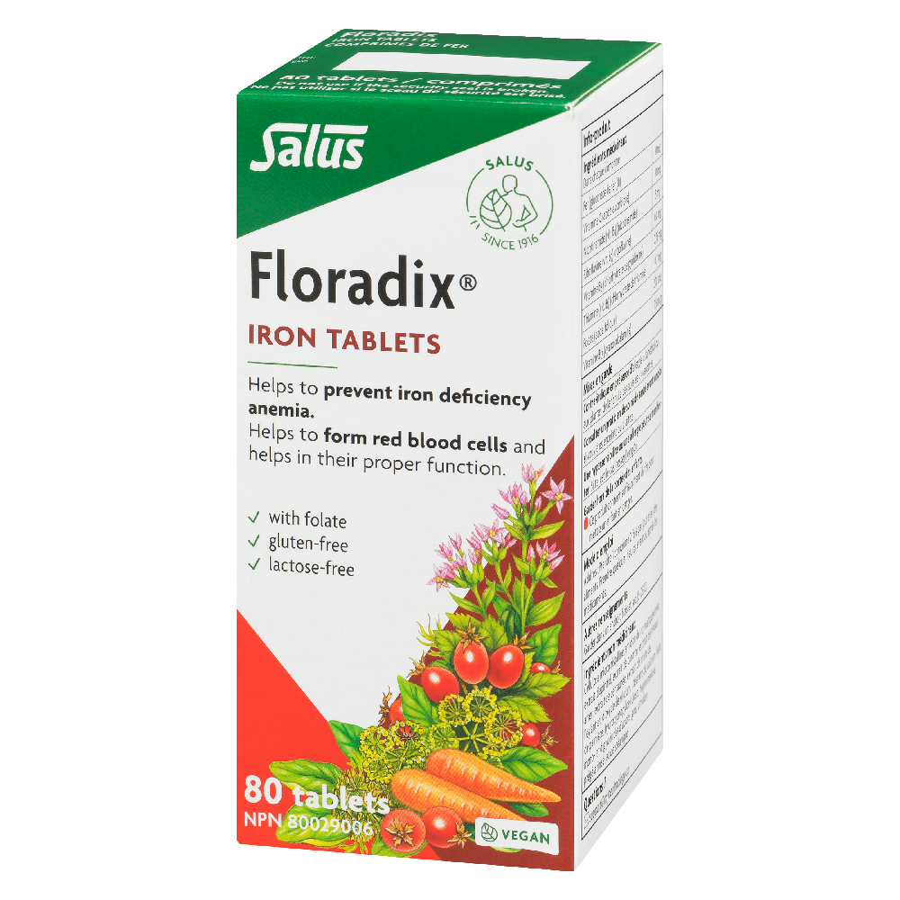 Floradix Iron Tablets 80s