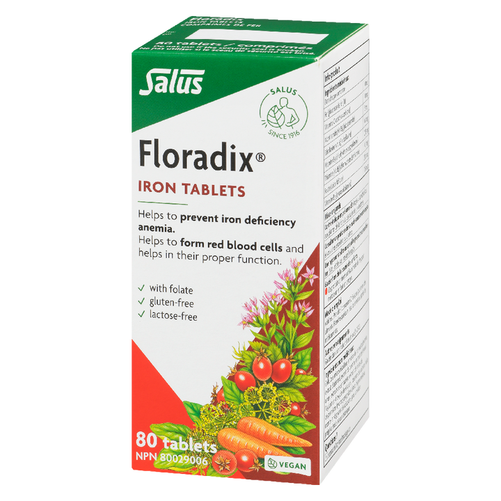 Floradix Iron Tablets 80s
