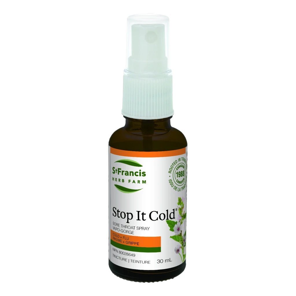 Cold Throat Spray 30Ml by St. Francis Herb