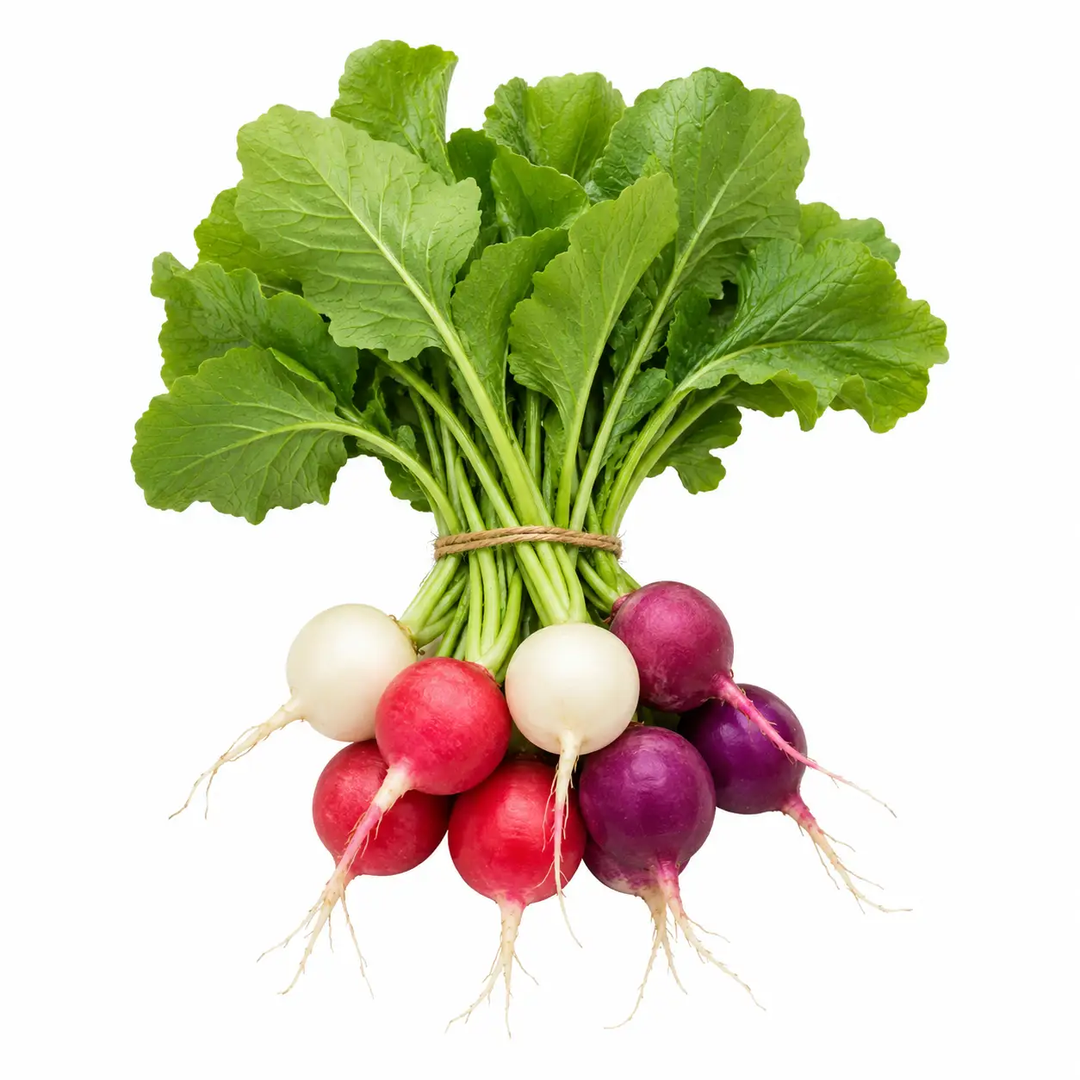 Tri-Colour Radish Bunch each