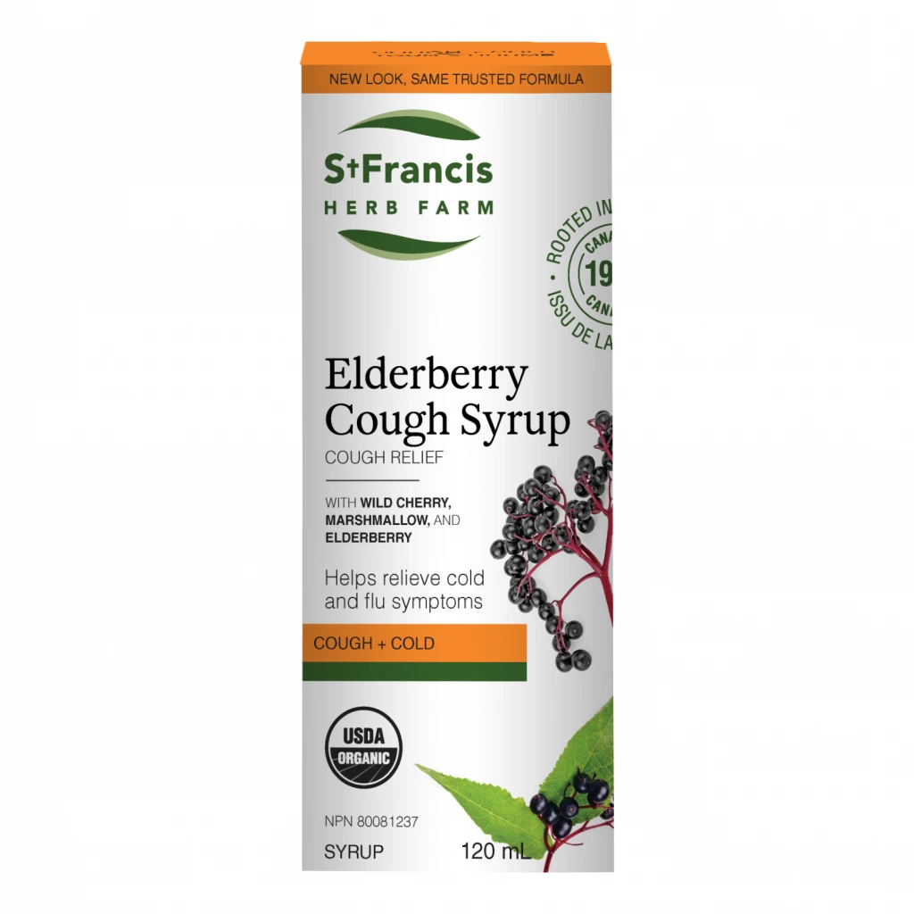 Cold Cough Syrup Adult 120Ml by St. Francis Herb