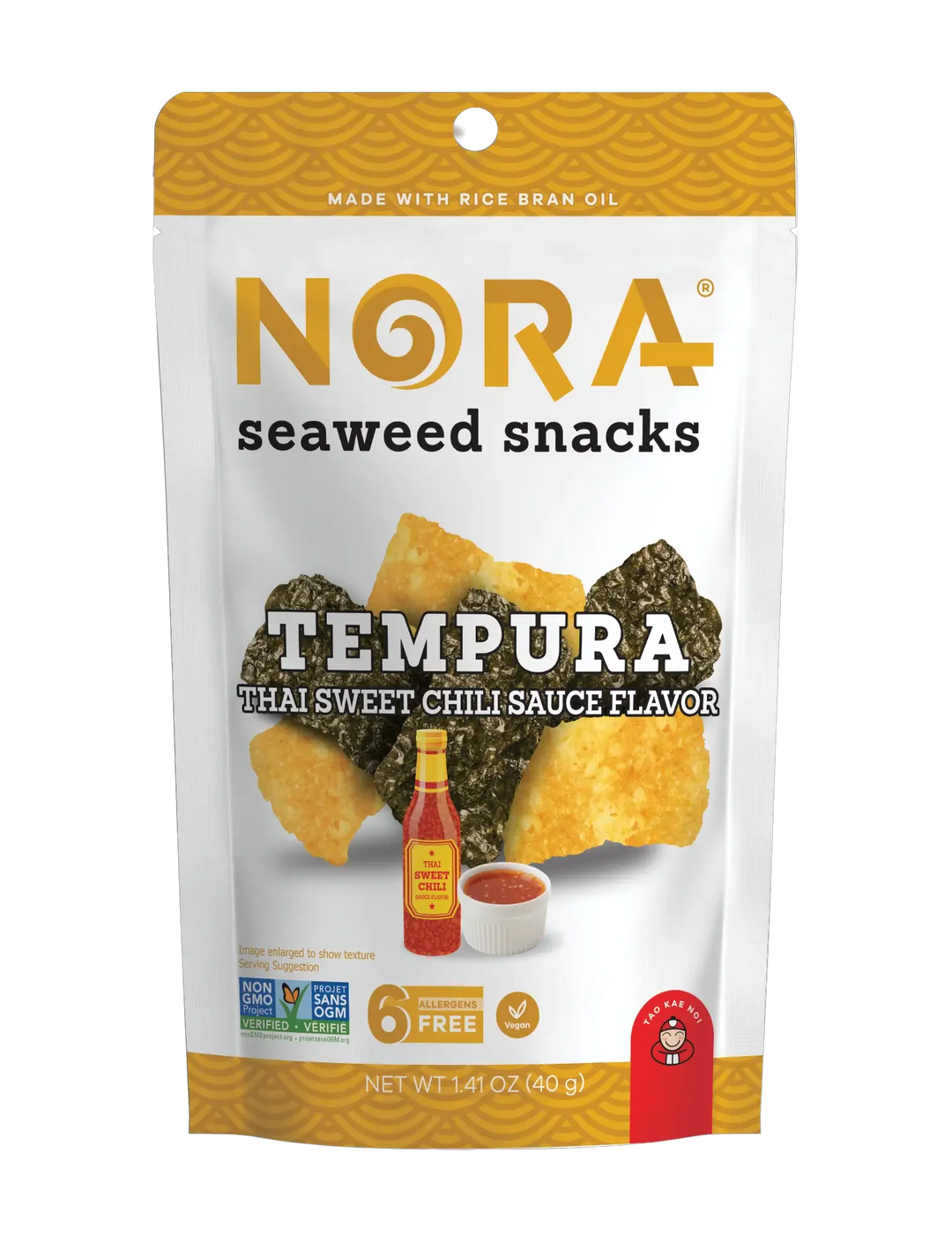 Thai Sweet Chili Tempura Seaweed Snacks 40g
