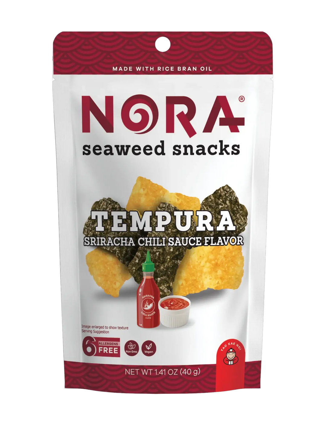 Sriracha Tempura Seaweed Snacks 40g