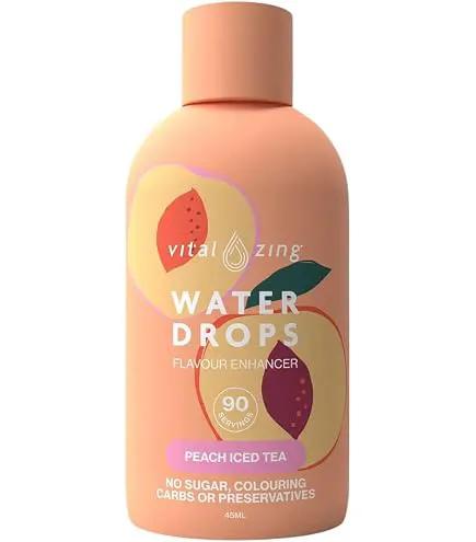 Peach Iced Tea Water Drops 45ml