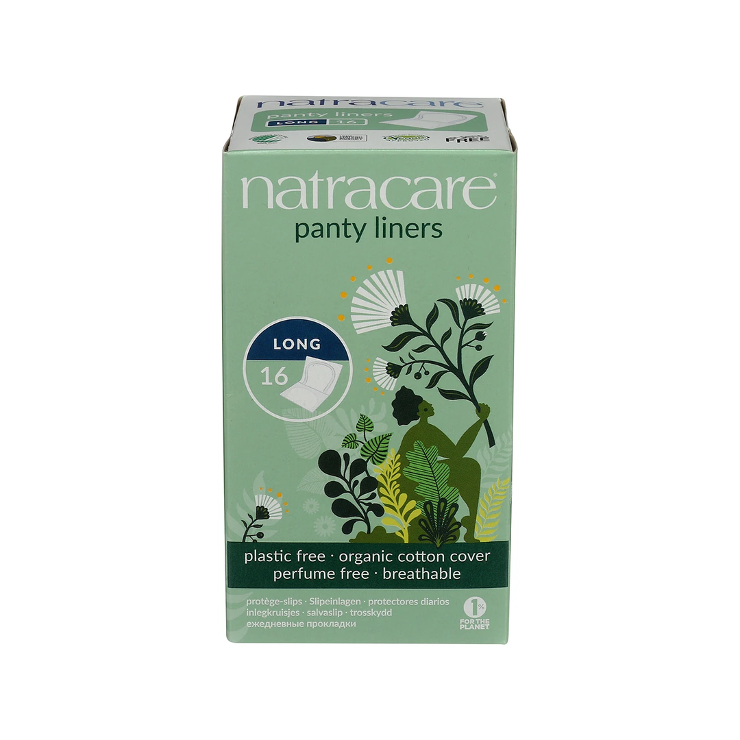 Panty Liners Long 16s by NatraCare