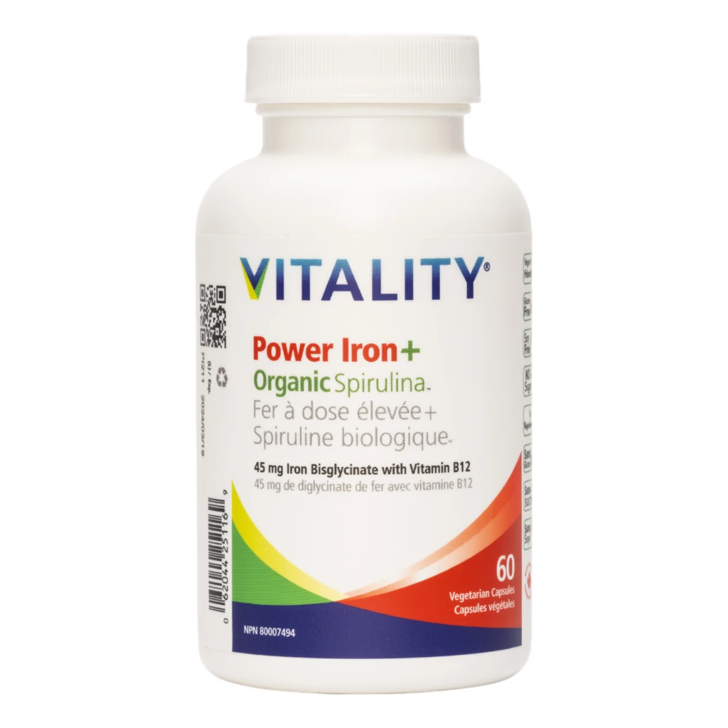 Power Iron+Organic Spirulina