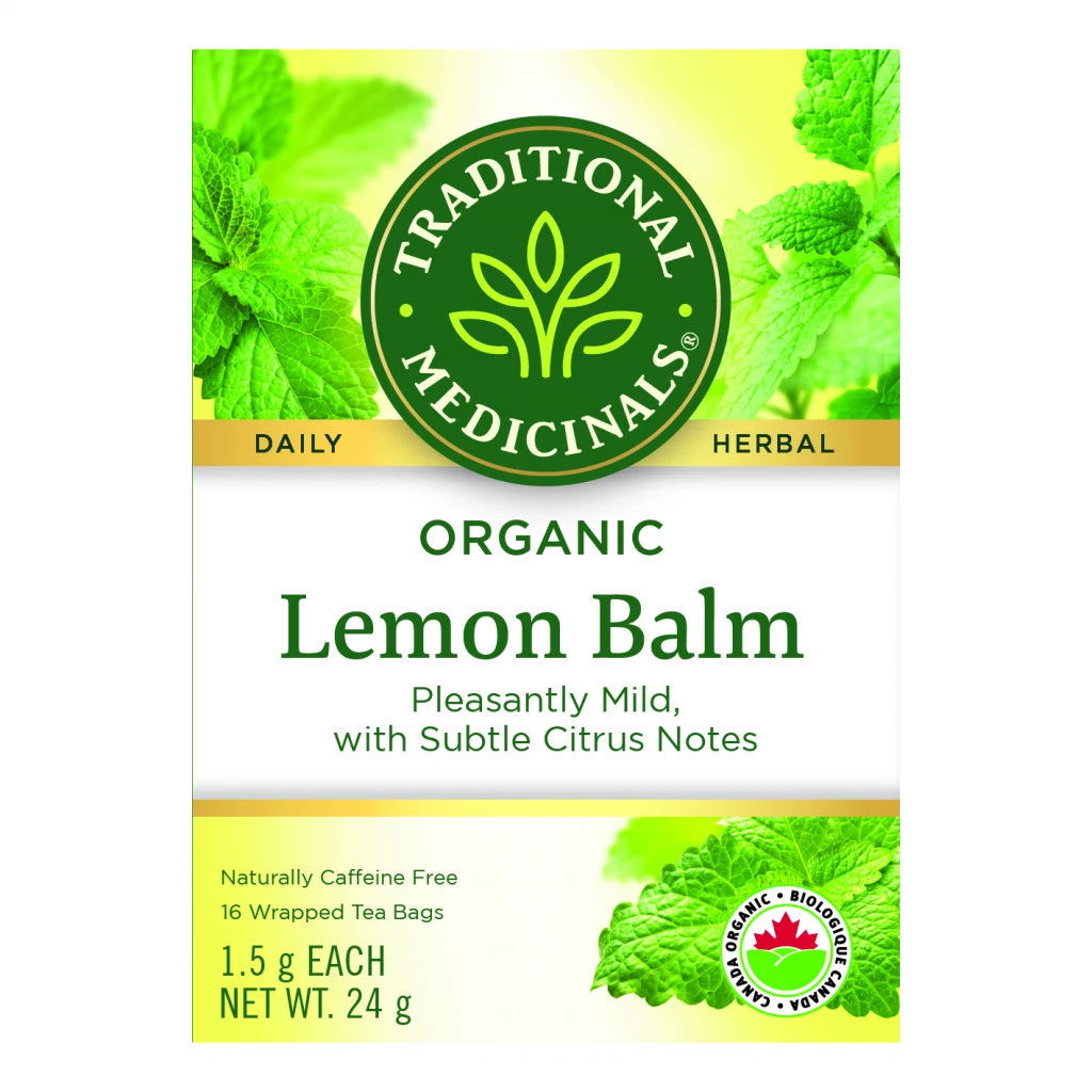Organic Lemon Balm by Traditional Medicinals
