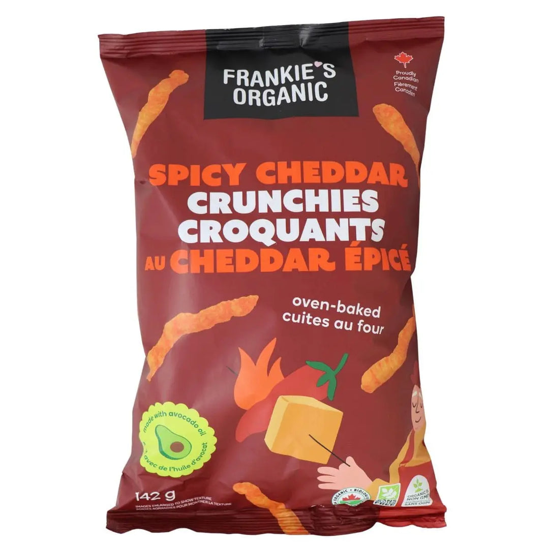 Spicy Cheddar Crunchies Org 142G