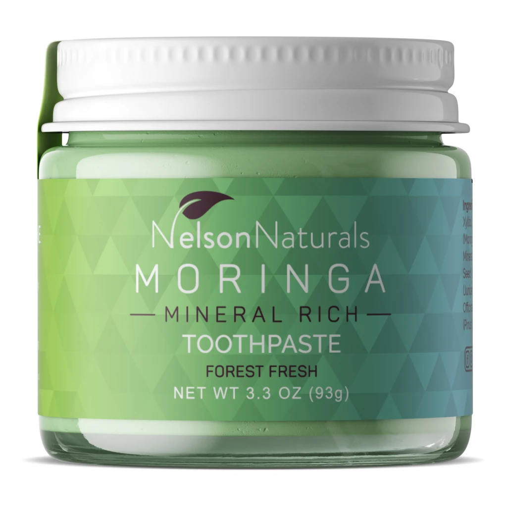 Moringa Mineral Rich Toothpaste by Nelson Naturals
