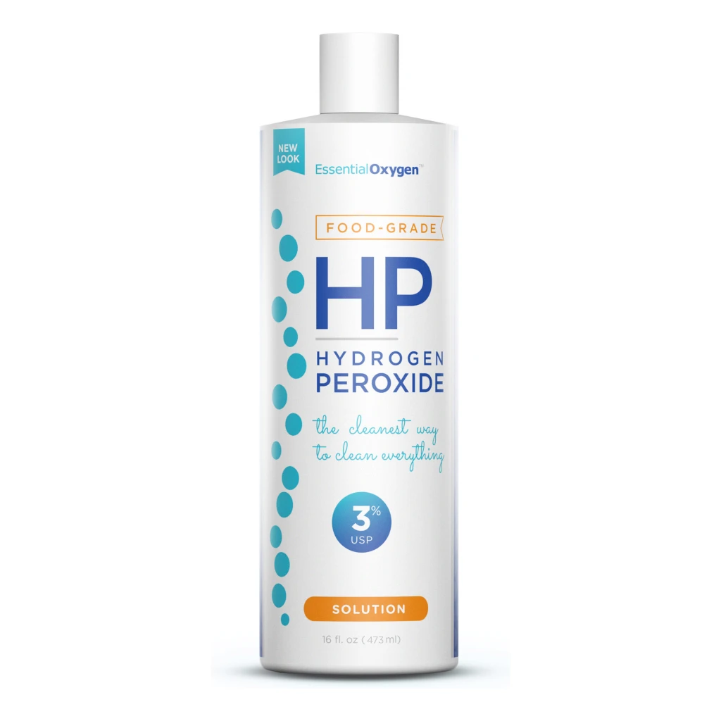 Hydrogen Peroxide, Food Grade 3% by Essential Oxygen