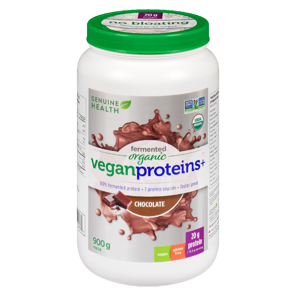 Fermented Org Vegan Protein + Choc