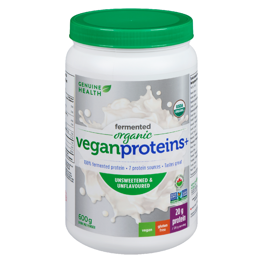 Fermented Org Vegan Protein+ Unfl