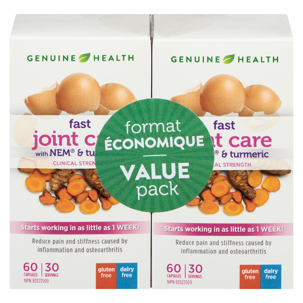 Joint Relief -NEM &amp; Fermented Turmeric 60+60s