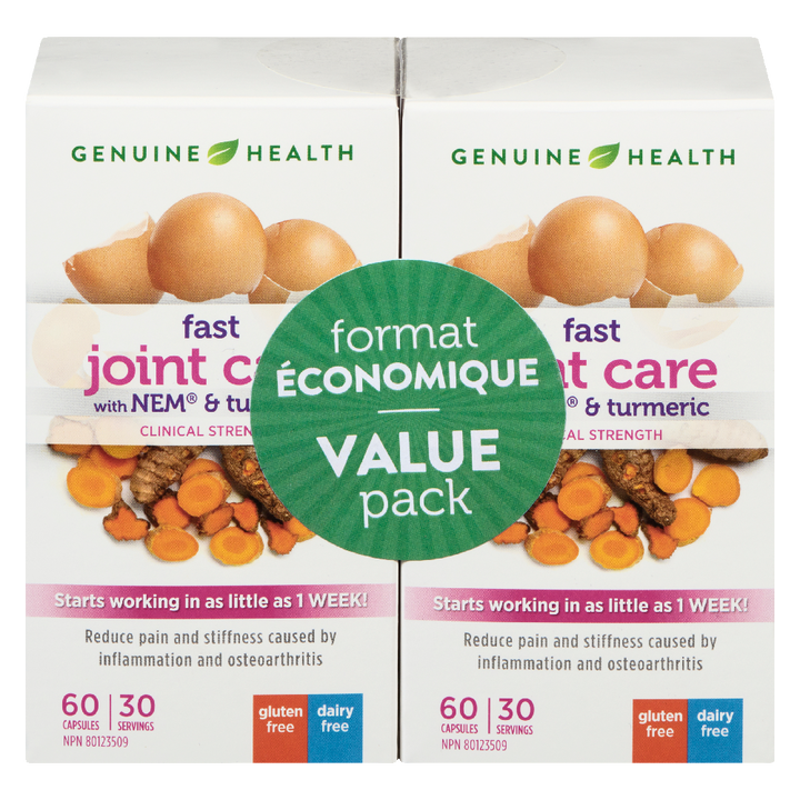 Joint Relief -NEM &amp; Fermented Turmeric 60+60s