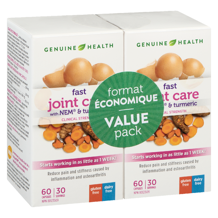 Joint Relief -NEM &amp; Fermented Turmeric 60+60s