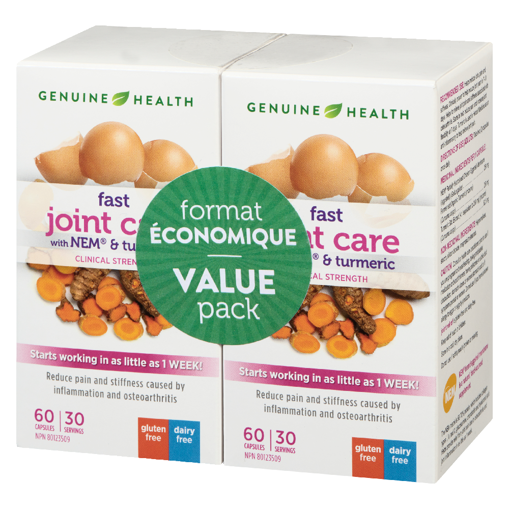 Joint Relief -NEM &amp; Fermented Turmeric 60+60s