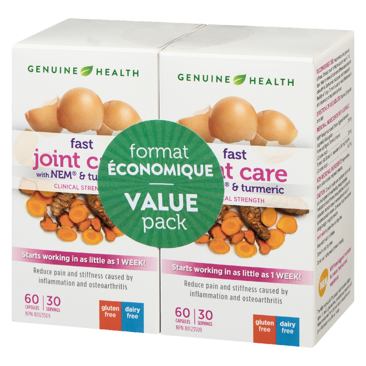 Joint Relief -NEM &amp; Fermented Turmeric 60+60s