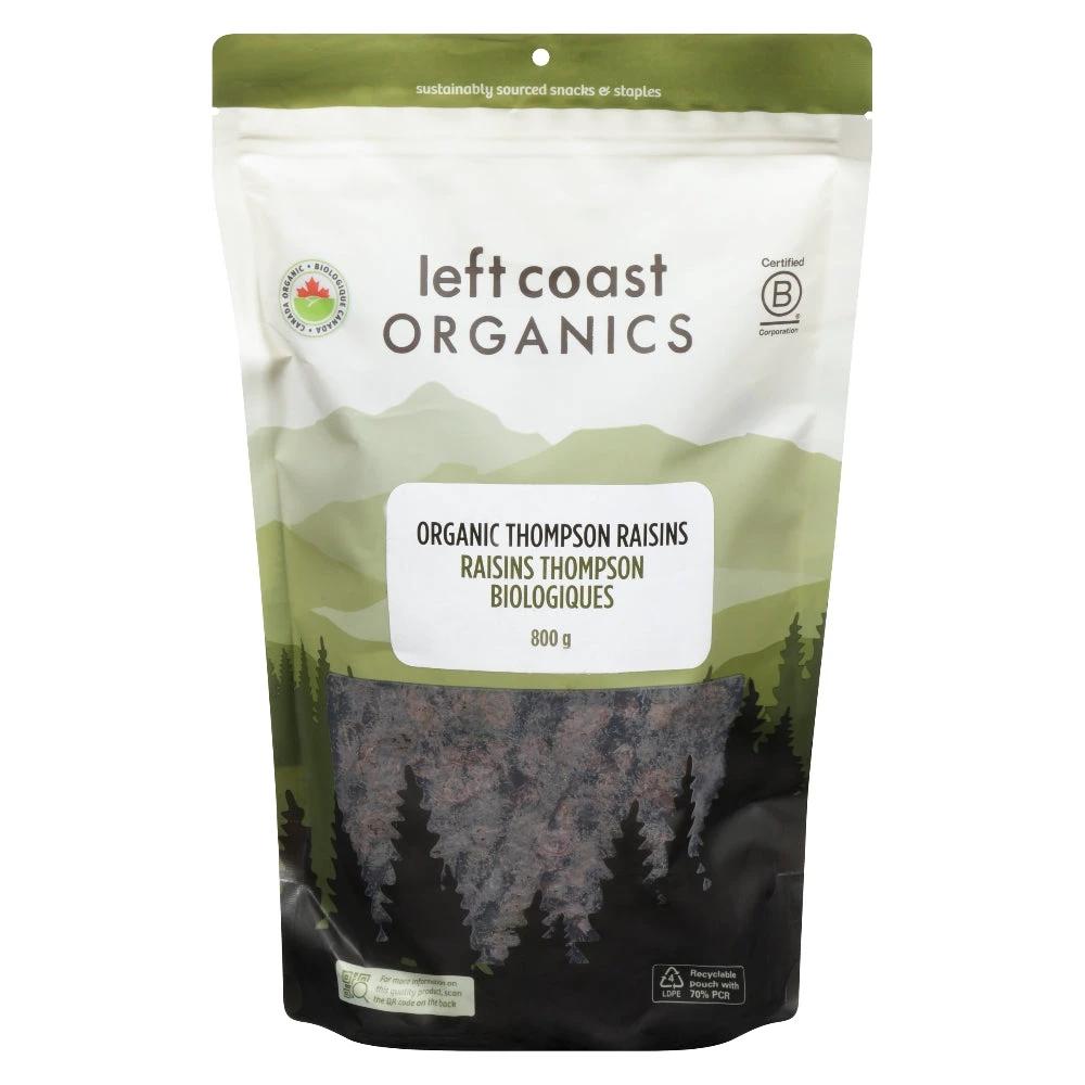 Organic Thompson Raisins 800g