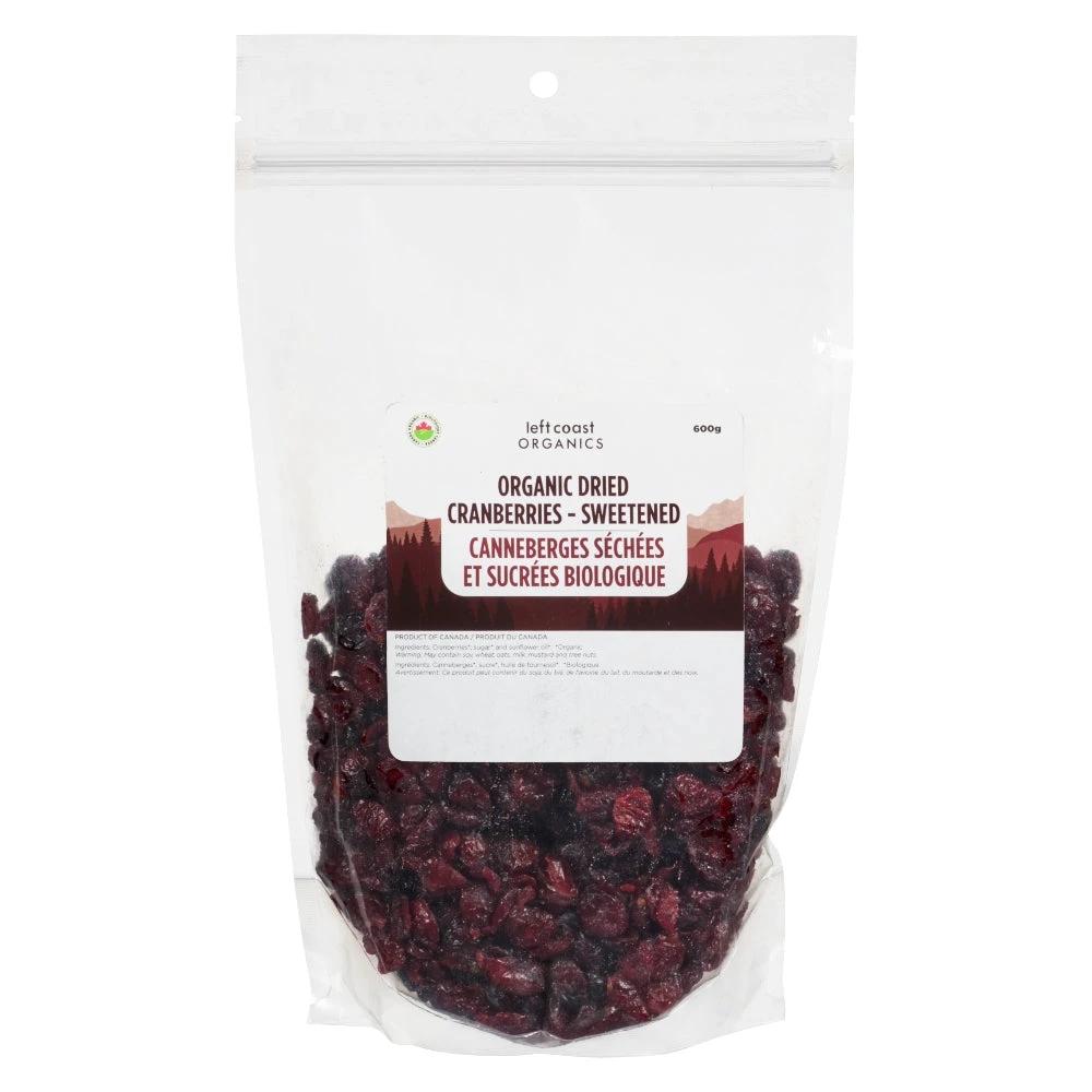 Organic Cranberries 600g