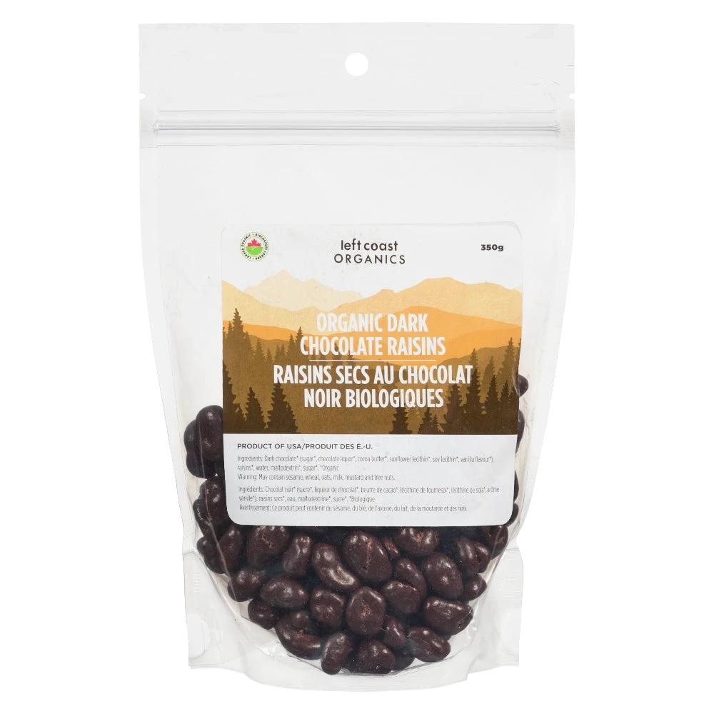 Dark Chocolate Raisin Org 350g