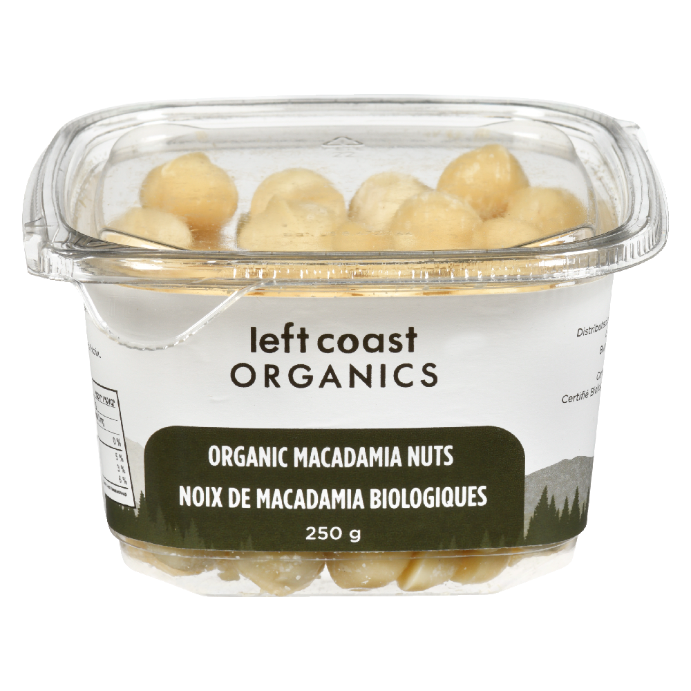 Organic Macadamia Nuts 250g