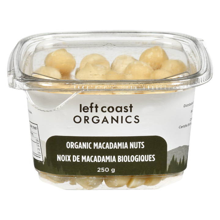 Organic Macadamia Nuts 250g
