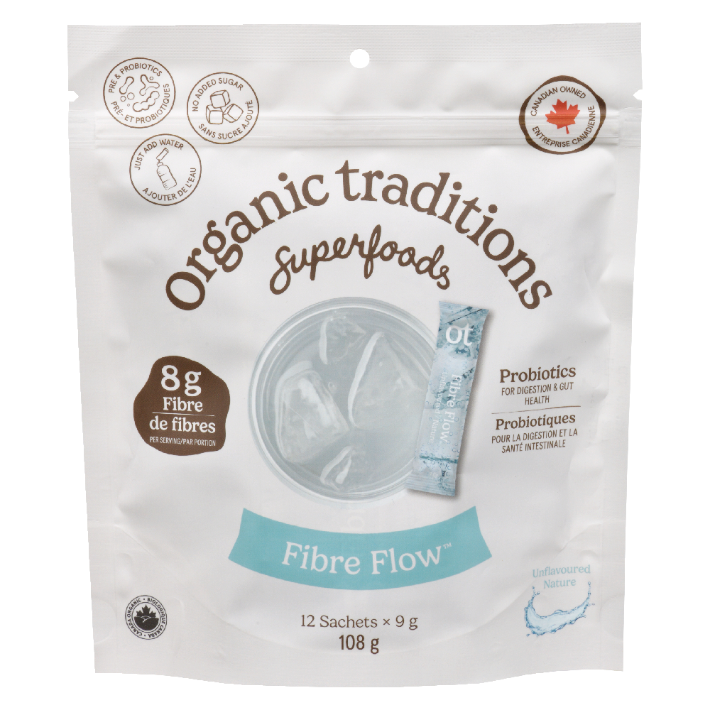 Unflavoured Fibre Flow Superfoods 12ct