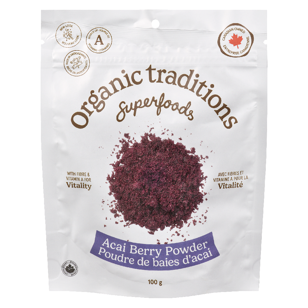 Acai Berry Powder, Cold Dried