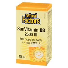 Load image into Gallery viewer, Vit D 2500IU 15ml