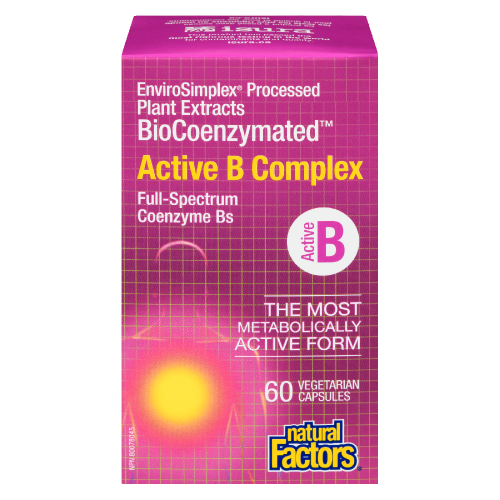 Active B Complex BioCoenzymated  60vcaps