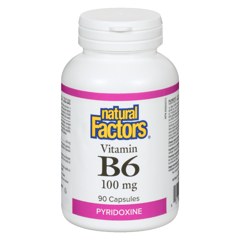 Vitamin B6 (Pyridoxine) 100Mg 90s