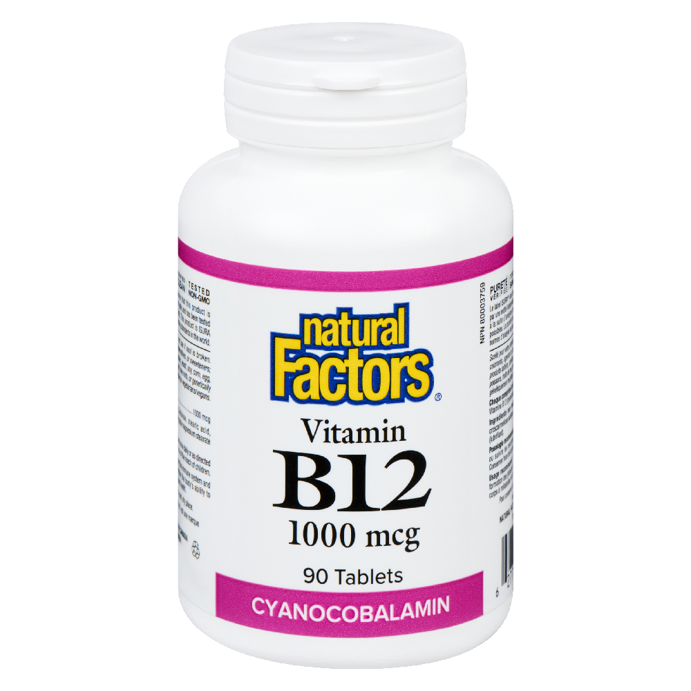 B 12 1000 Mcg 90&