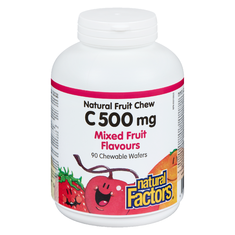 C 500Mg Fruit Asst 90s