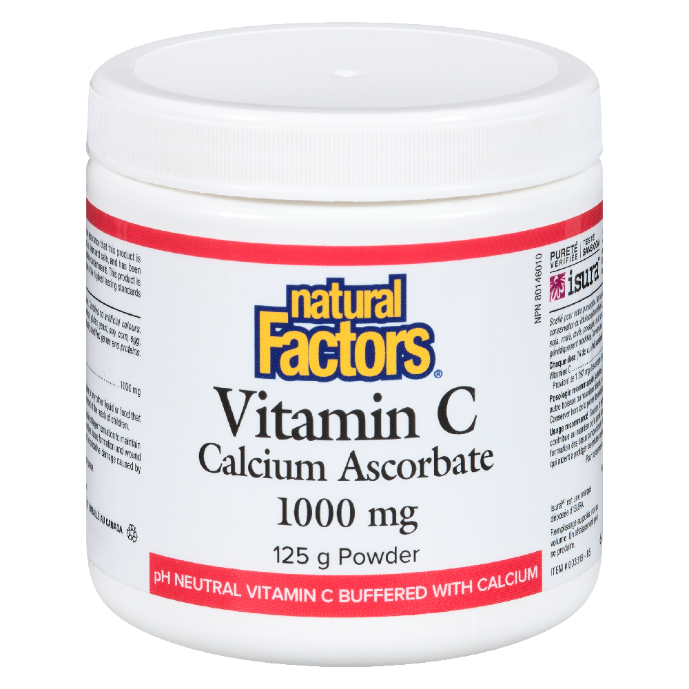 C Calcium Ascorbate 1000mg Powder 125g