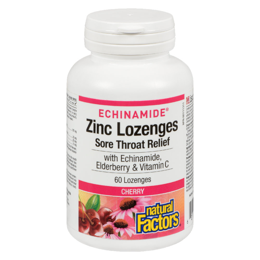 Zinc Lozenge Cherry 60s