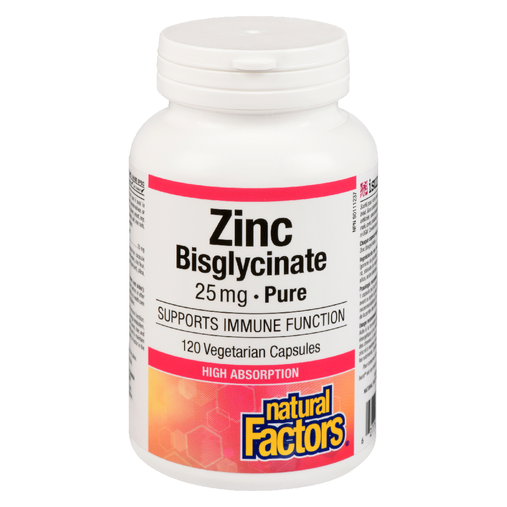 Zinc Bis 25mg 120s