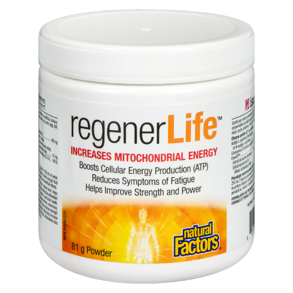 Natural Factors RegenerLife&amp;trade;   81 g Powder