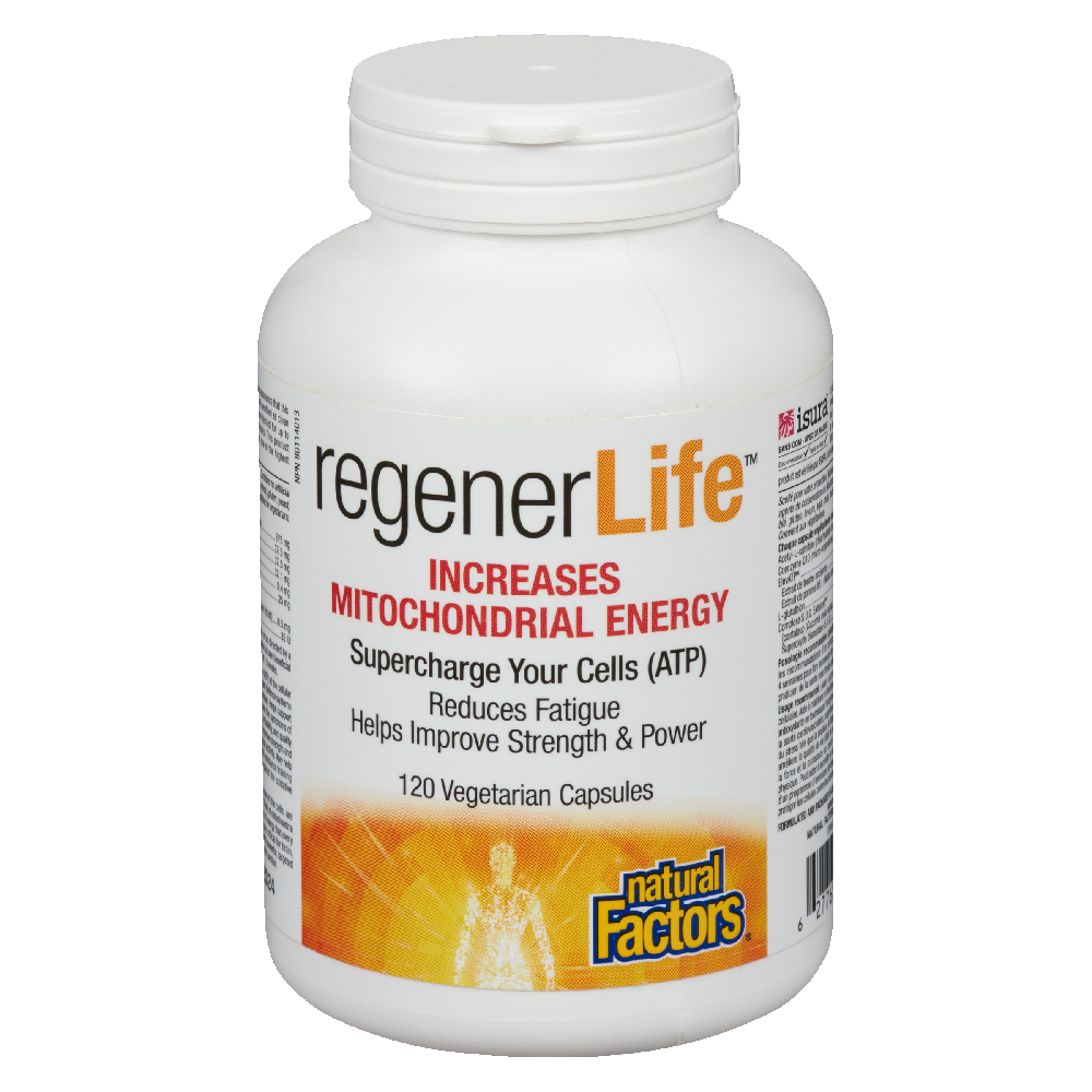 Natural Factors RegenerLife&amp;trade; 120s