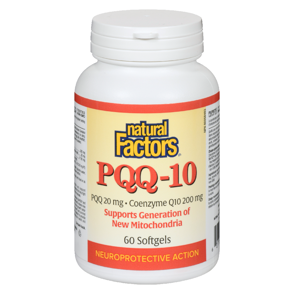 PQQ-10 20mg - Coenzyme Q10 200mg  60softgels