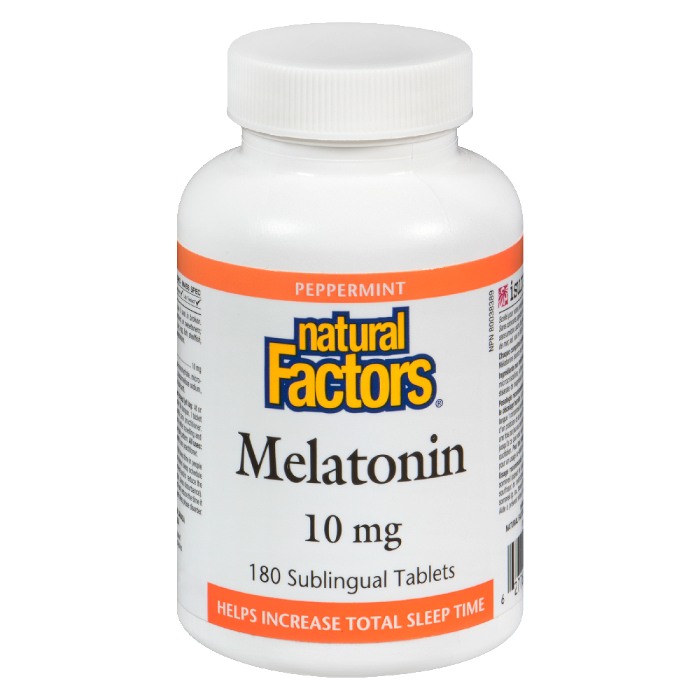 Melatonin 10mg Sub. 180tab