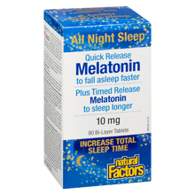 Load image into Gallery viewer, Melatonin 10mg Time Release 90tabs