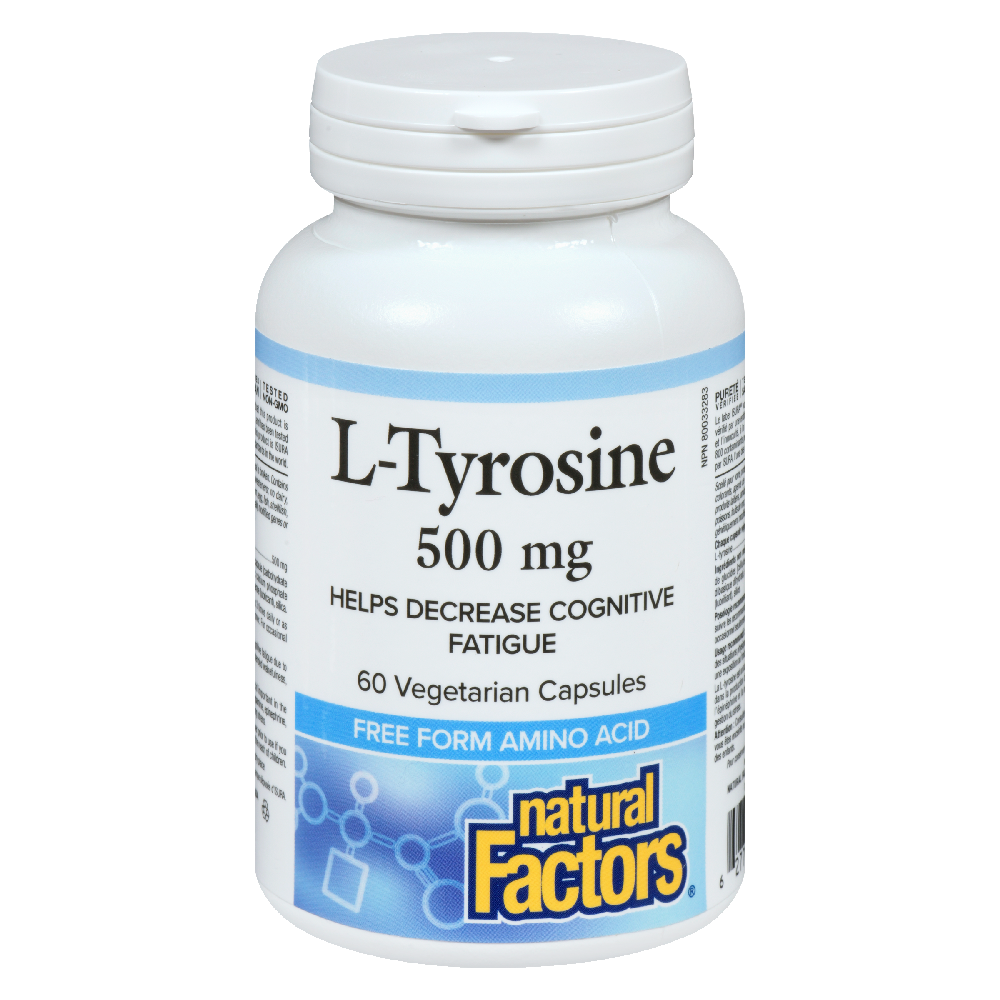 L-Tyrosine 500mg 60s