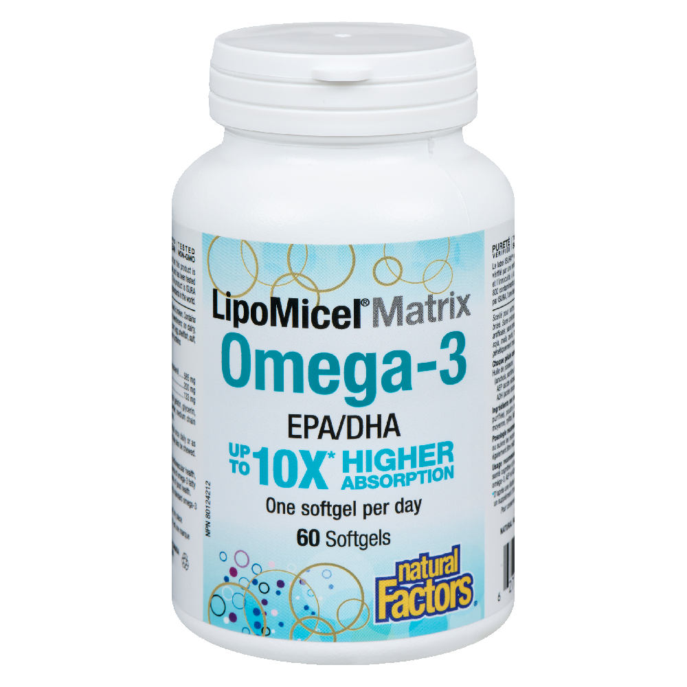 Omega-3 Lipomicel 60s