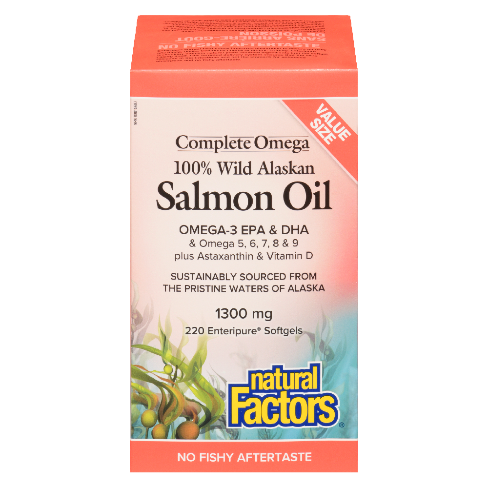 Salmon OilWild1300Mg 180s