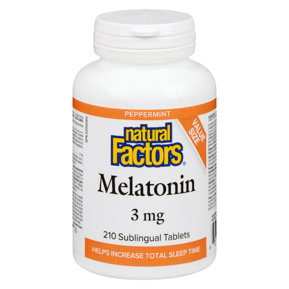 Melatonin 3mg Sublin 210s B