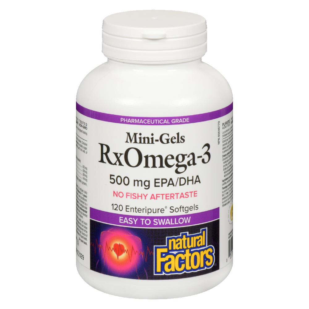 Omega-3 Rx Mini-Gels 500mg EPA/DHA 120s
