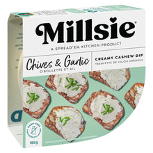 Load image into Gallery viewer, Chives &amp; Garlic Cashew Spread 185g