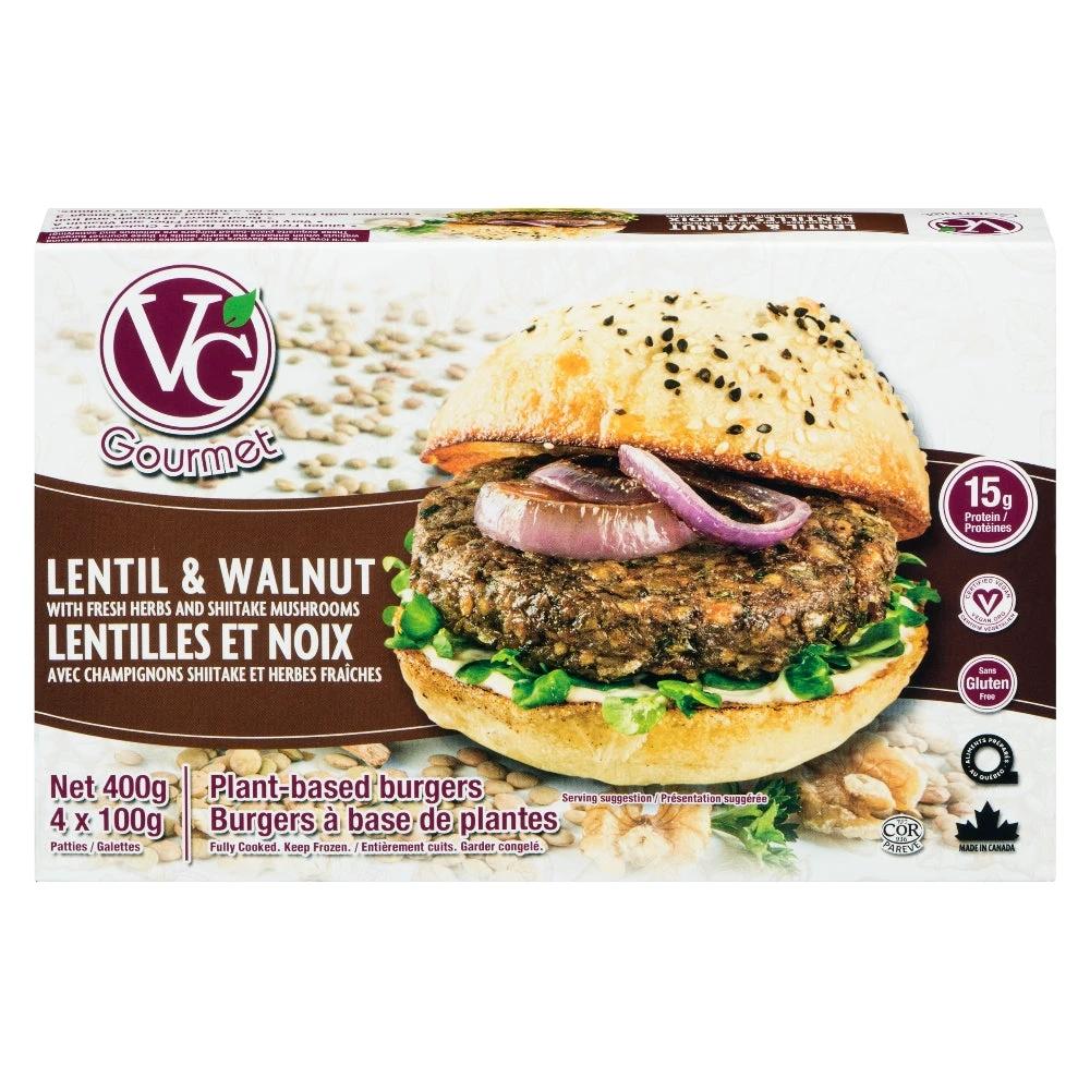 LentilWalnut Burgers 400g