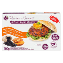 Load image into Gallery viewer, Sweet Potato Burgers 400g