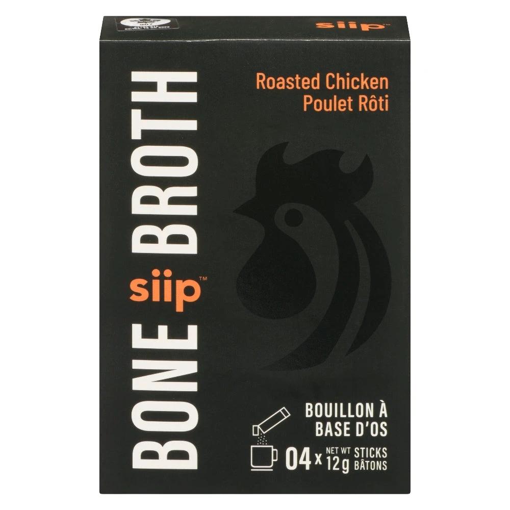 Siip Roasted Chicken Bone Broth 4x12g